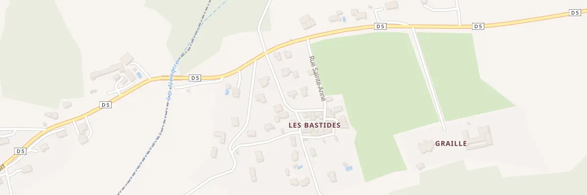Plan du 75 Che des Bastides à Méthamis