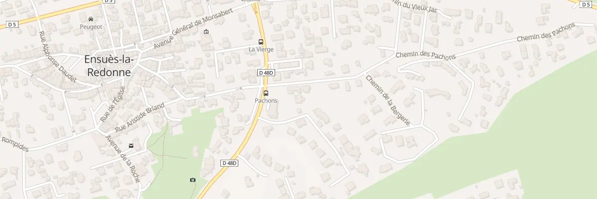 Plan du 5930 Av de la Vierge à Ensuès-la-Redonne