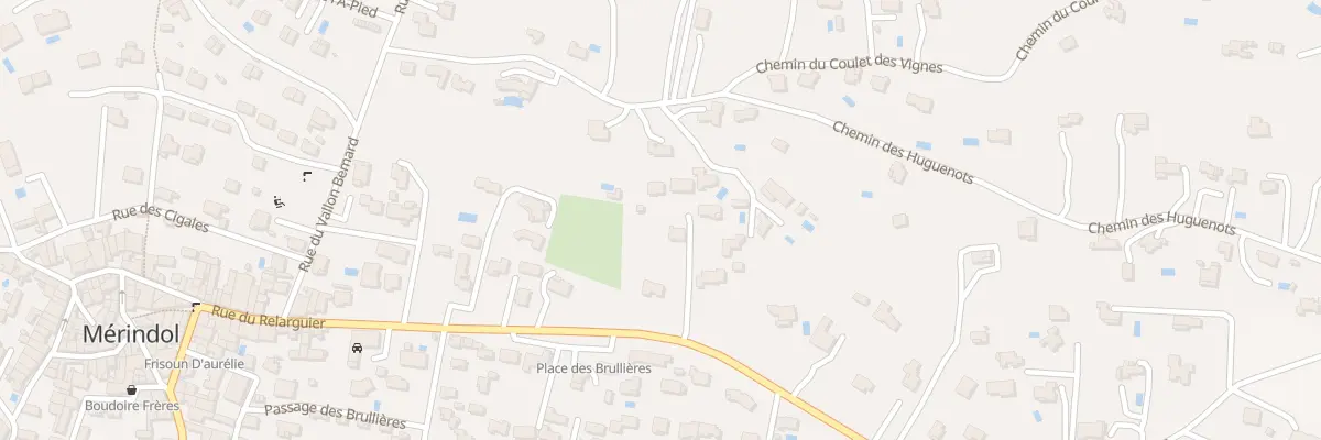 Plan du 261 Av des Brullières à Mérindol