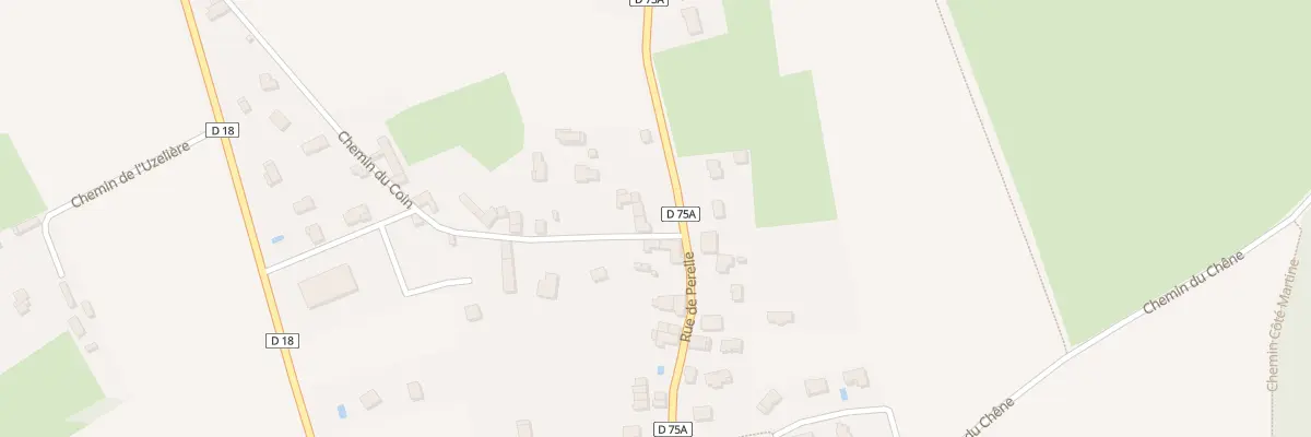 Plan du 36 Chem du Coin à Chozeau