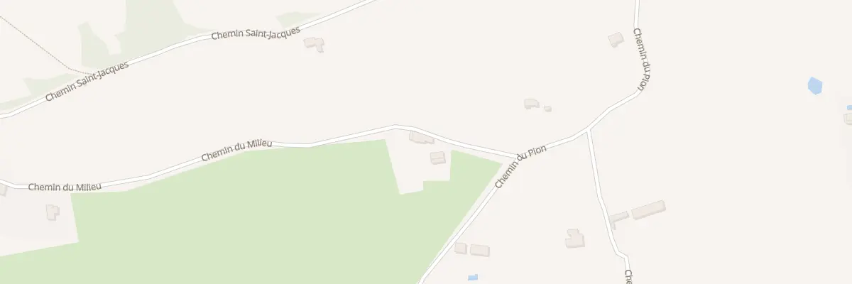 Plan du 89 Che du Milieu à Ornacieux-Balbins