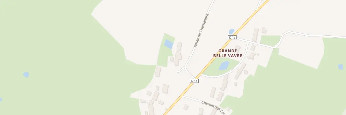 Plan du 39 Rte de Chamandre à Foissiat