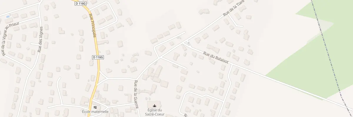 Plan du 16 Rue de la Tiare à Tart