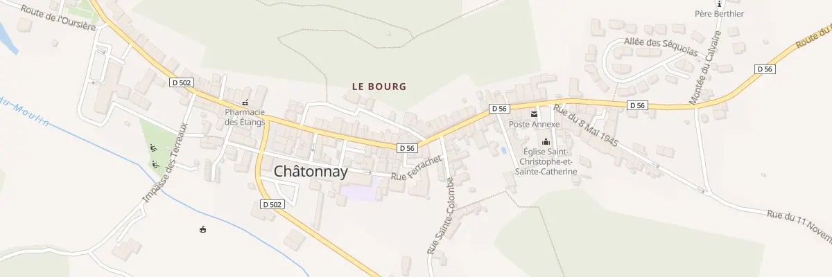 Plan du 27 Rue des Tisserands à Châtonnay