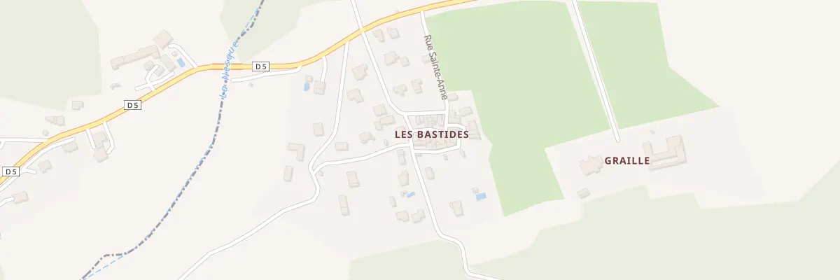 Plan du 143 Che des Bastides à Méthamis