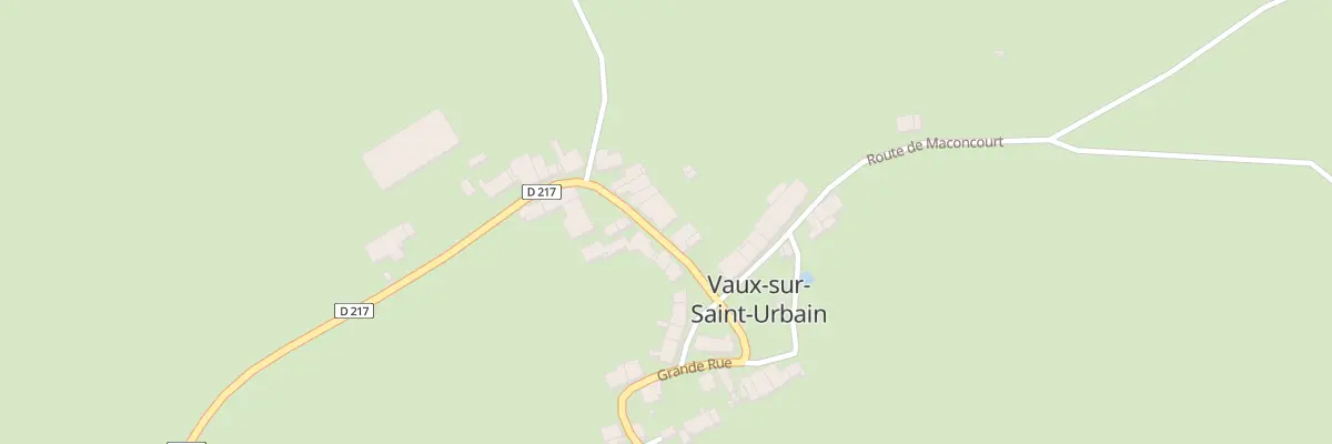 Plan du 21 Rue Grande Rue à Vaux-sur-Saint-Urbain