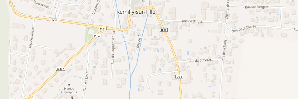 Plan du 2T Rue de Cessey à Remilly-sur-Tille