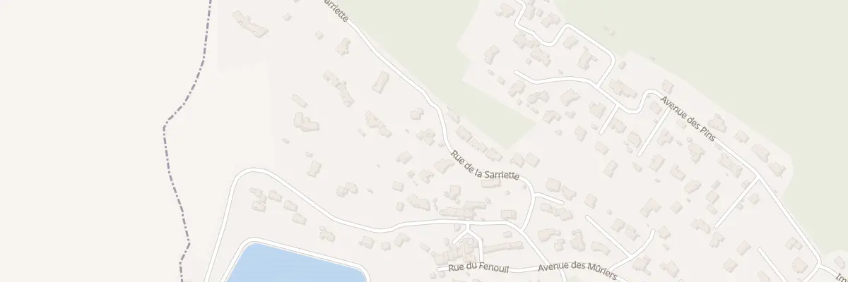 Plan du 205 Rue de la Sarriette à Rognac