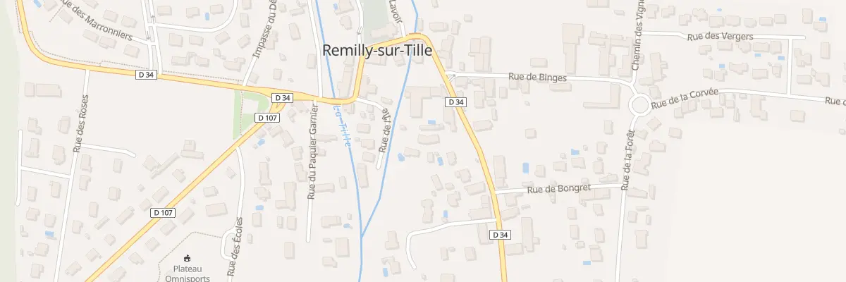 Plan du 2B Rue de Cessey à Remilly-sur-Tille
