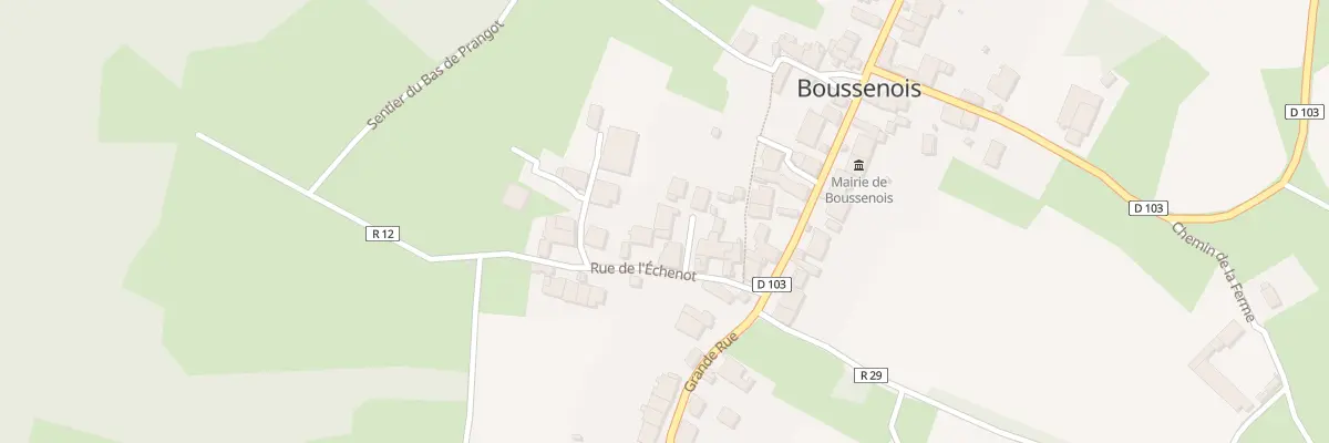 Plan du 3 Imp de l’Echenot à Boussenois