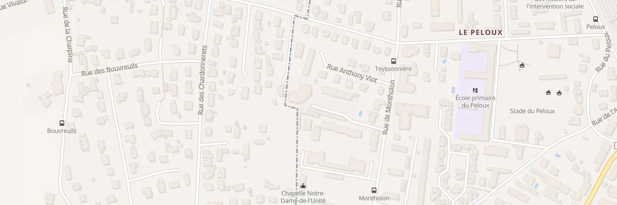 Plan du 52 Rue de Montholon à Bourg-en-Bresse