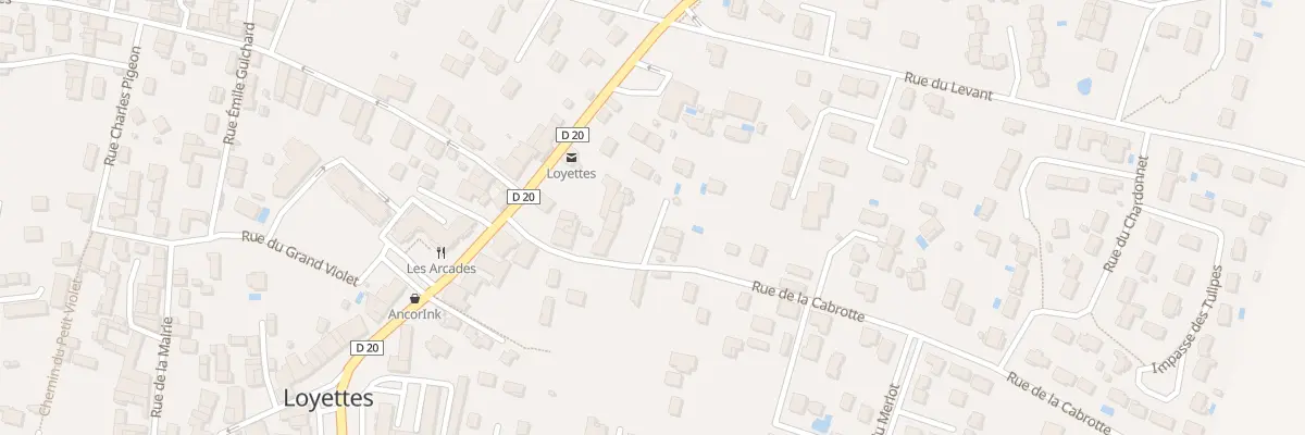Plan du 111 Rue de la Cabrotte à Loyettes