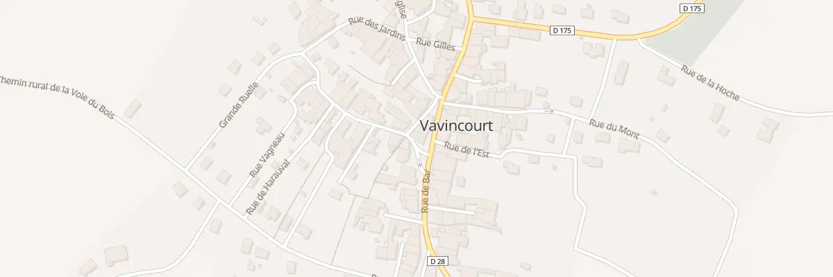 Plan du 8 Rue de Bar à Vavincourt
