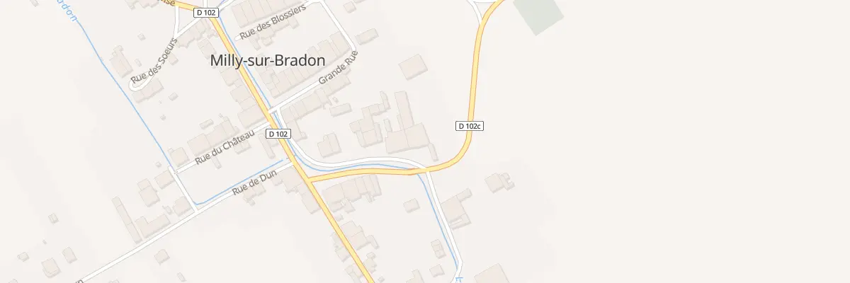 Plan du 9059 Les Masurettes à Milly-sur-Bradon
