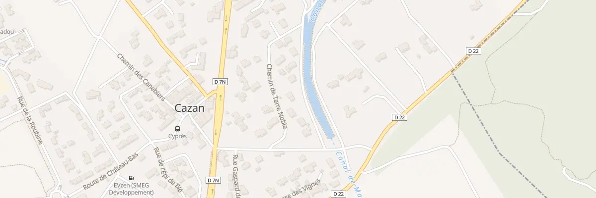 Plan du 9200 Terre Noble à Vernègues