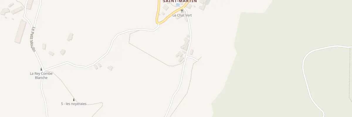 Plan du 5180 Les Ferrands à Hostun