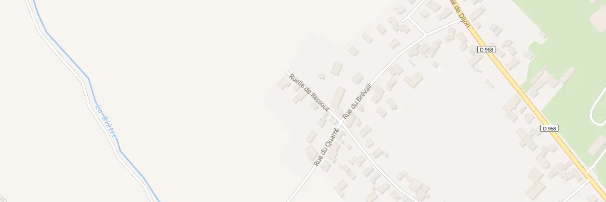 Plan du 3 Rle de Ressout à Brazey-en-Plaine