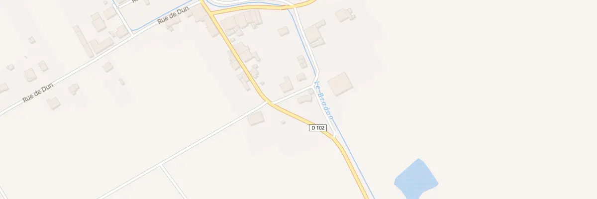 Plan du 2 Che de Fontaines à Milly-sur-Bradon