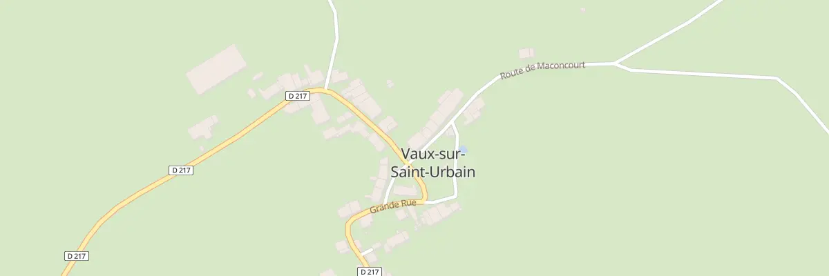 Plan du 1 Rte de Maconcourt à Vaux-sur-Saint-Urbain