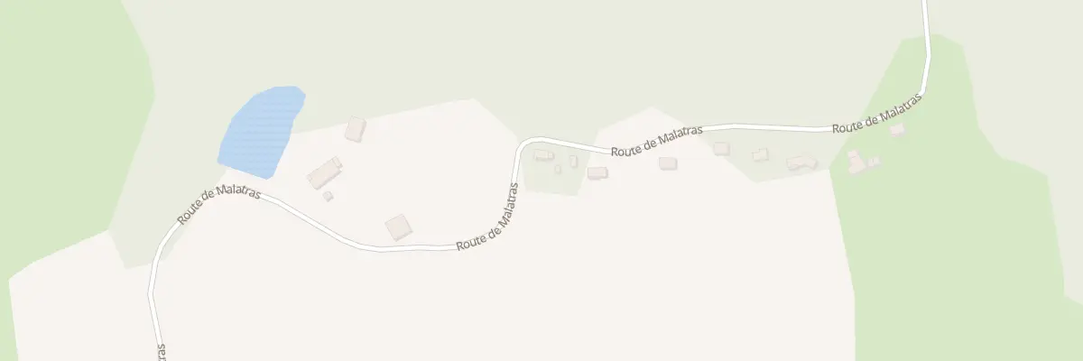 Plan du 585 Rte de Malatras à Roybon