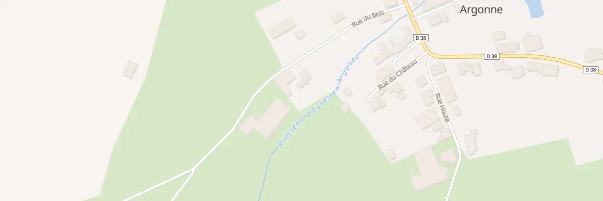 Plan du 5 Che des Bois à Esnes-en-Argonne