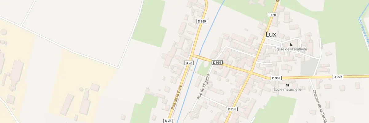 Plan du 6 Rue de la Gare à Lux