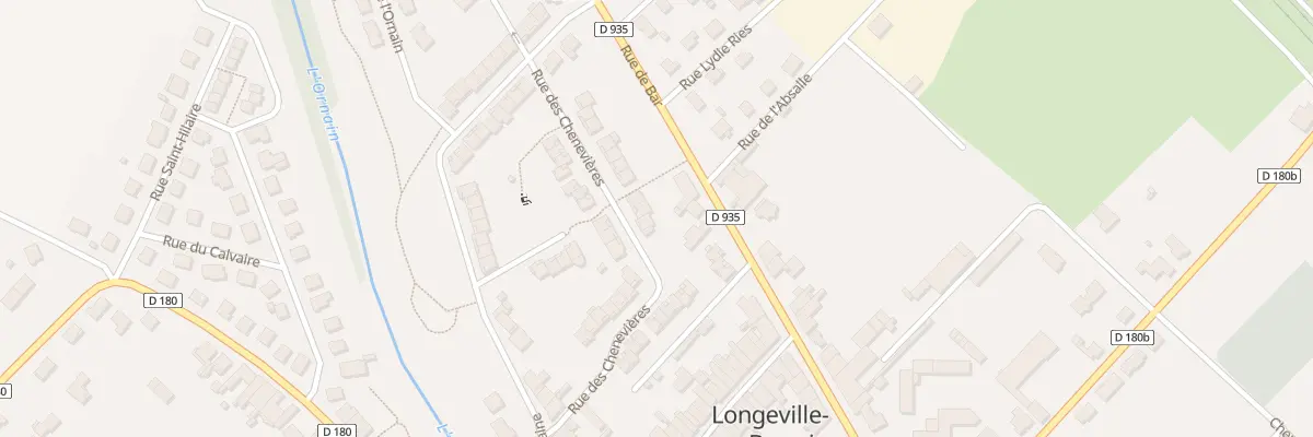 Plan du 27 Rue des Chenevières à Longeville-en-Barrois