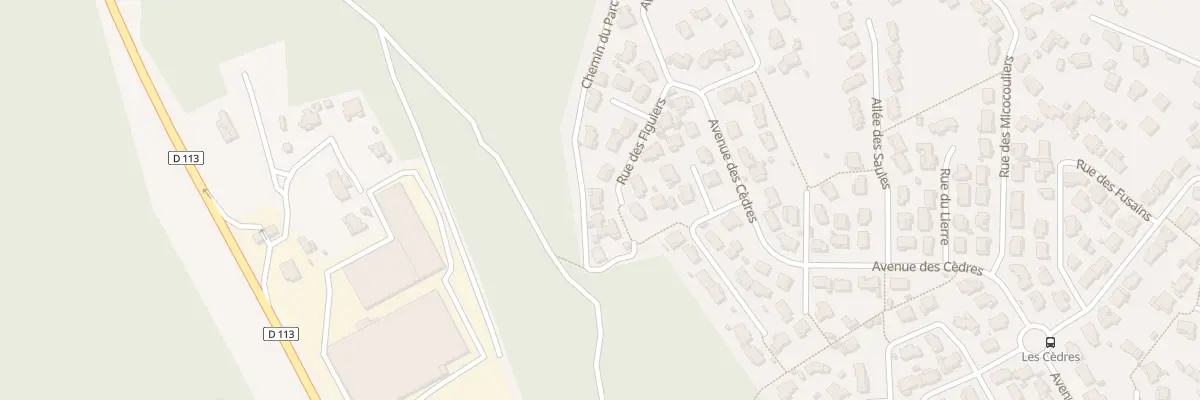 Plan du 12 Rue des Figuiers à Rognac