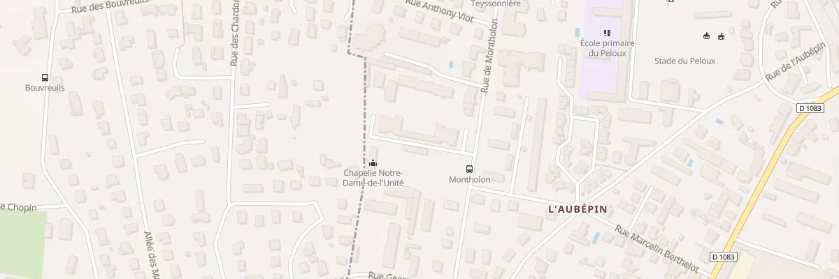 Plan du 56 Rue de Montholon à Bourg-en-Bresse