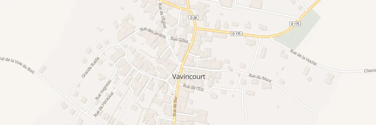 Plan du 2 Rue de Verdun à Vavincourt
