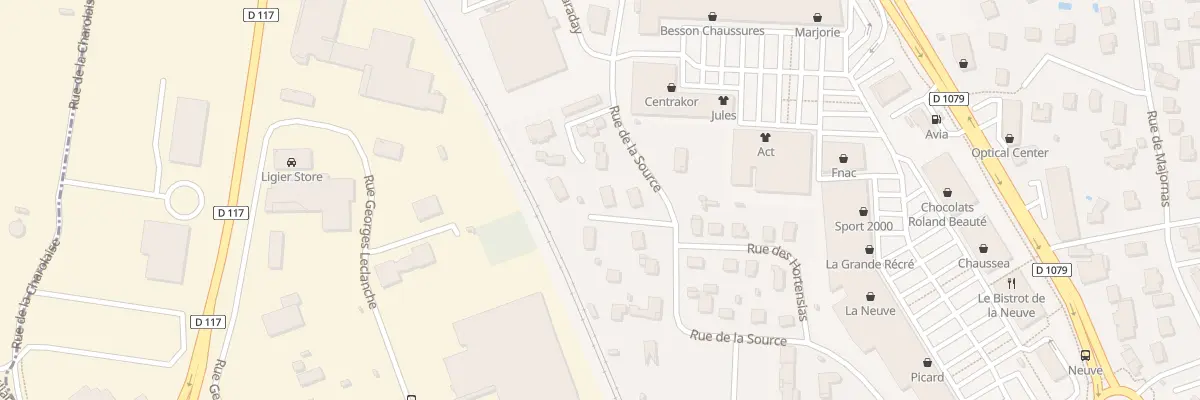 Plan du 6041 La Neuve à Viriat