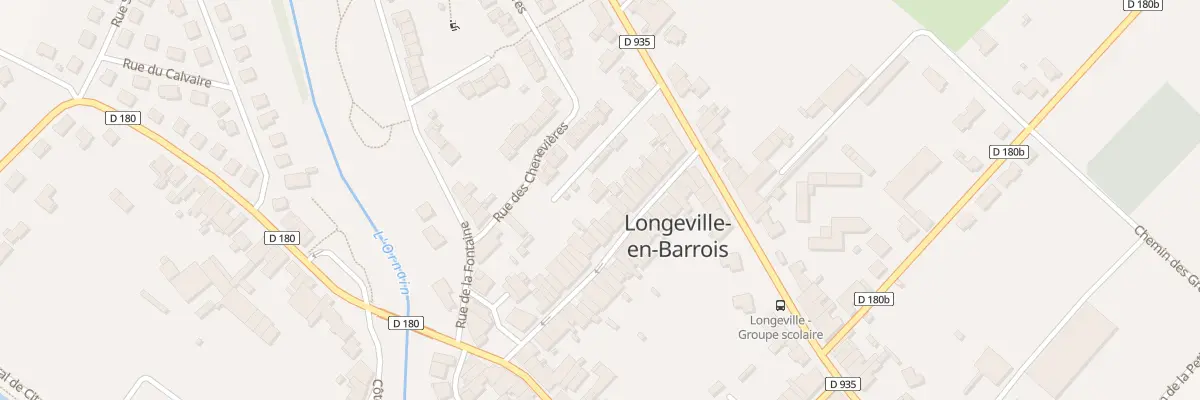 Plan du 41 Rue de la Ruelle à Longeville-en-Barrois