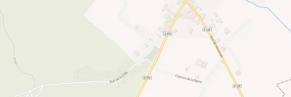 Plan du 5090 Rue de la Côte à Orville