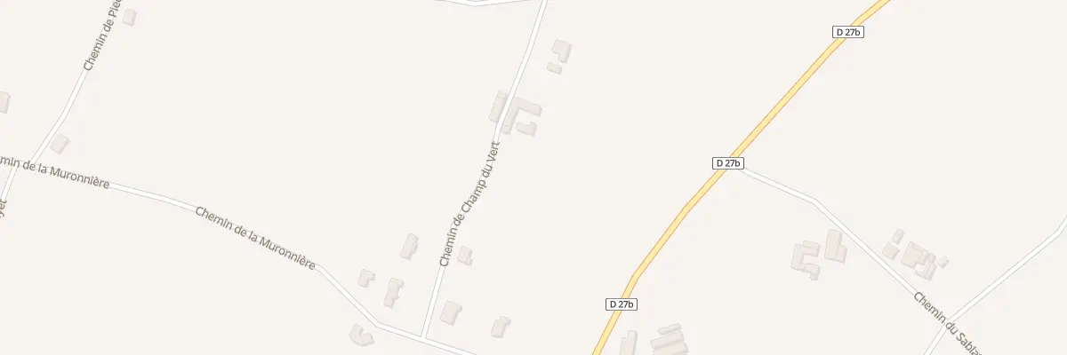 Plan du 200 Che du Champ du Vert à Saint-Lattier