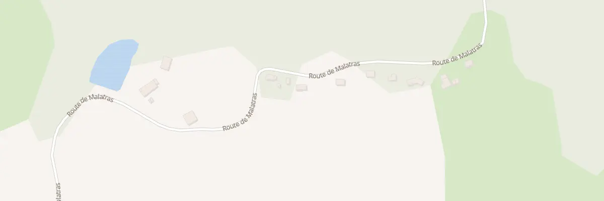 Plan du 521 Rte de Malatras à Roybon