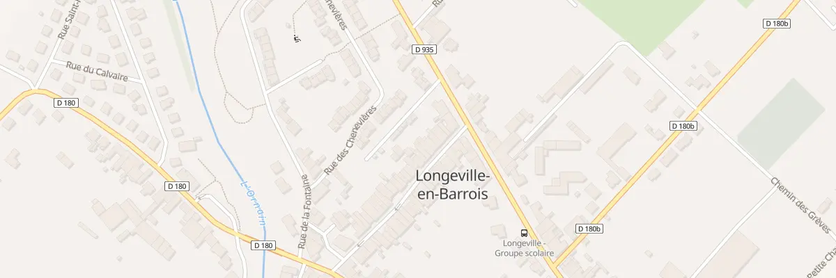 Plan du 51 Rue de la Ruelle à Longeville-en-Barrois