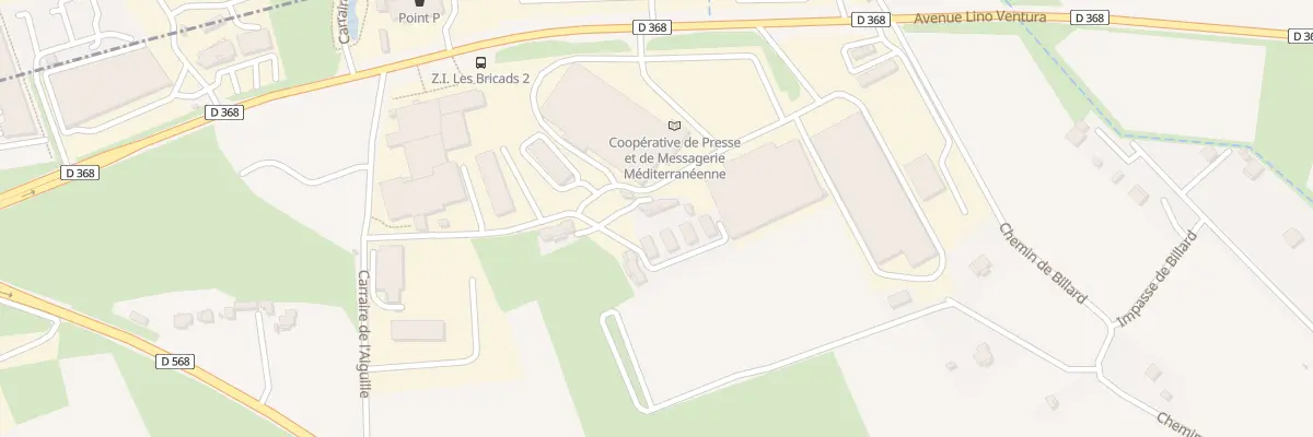 Plan du 9142 Billard à Gignac-la-Nerthe