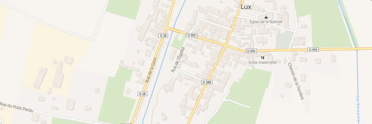 Plan du 2 Rue Jules Carion à Lux