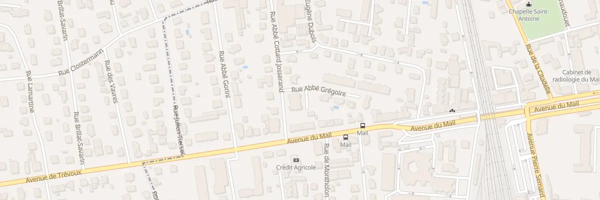 Plan du 36 Rue Abbé Grégoire à Bourg-en-Bresse