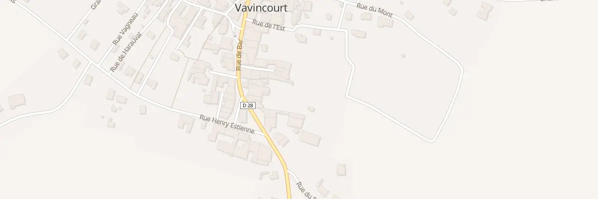 Plan du 17 Rue de Bar à Vavincourt