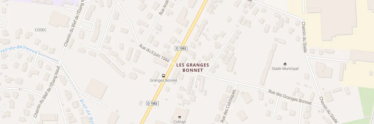 Plan du 437 Av de Lyon à Péronnas