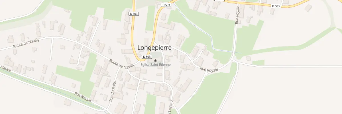 Plan du 1 Rue de l’Église à Longepierre