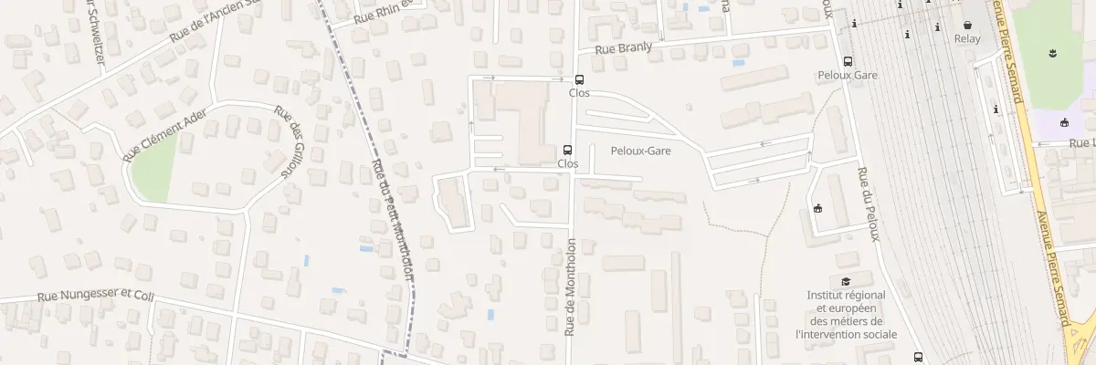 Plan du 28 Rue de Montholon à Bourg-en-Bresse