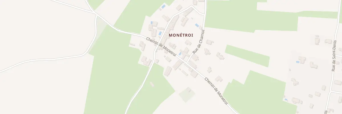 Plan du 517 Che de Monetroi à Saint-Jean-de-Niost