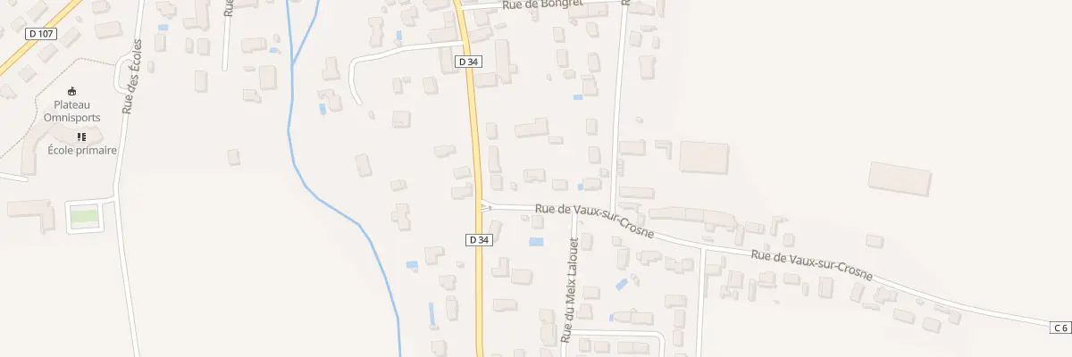 Plan du 5 Rue de Vaux sur Crosne à Remilly-sur-Tille