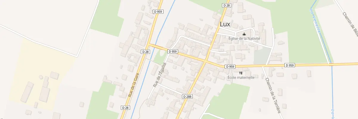 Plan du 5 Rue du Centre à Lux