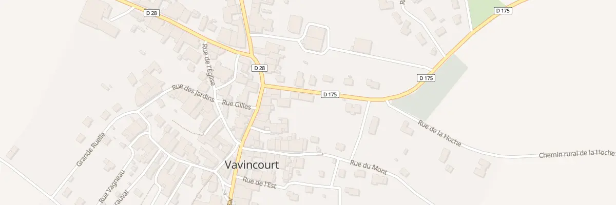 Plan du 4 Rue de Saint Mihiel à Vavincourt