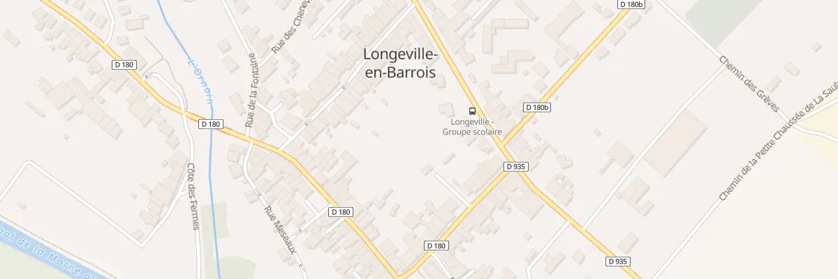Plan du 15 Rue des Alliés à Longeville-en-Barrois