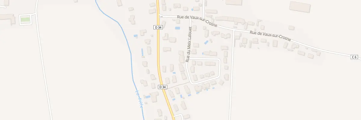 Plan du 6 Rue du Meix Lalouet à Remilly-sur-Tille