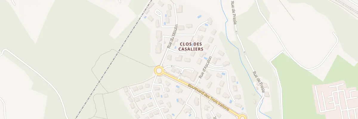 Plan du 2 Rue du Moulin à L’Isle-d’Abeau